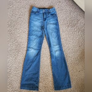 Kaari Blue Flare Jeans. Size 4